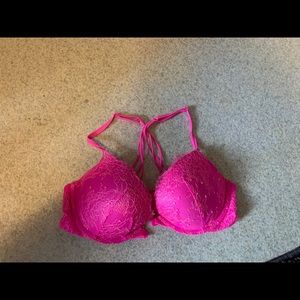 Hot pink Victoria’s Secret bra
